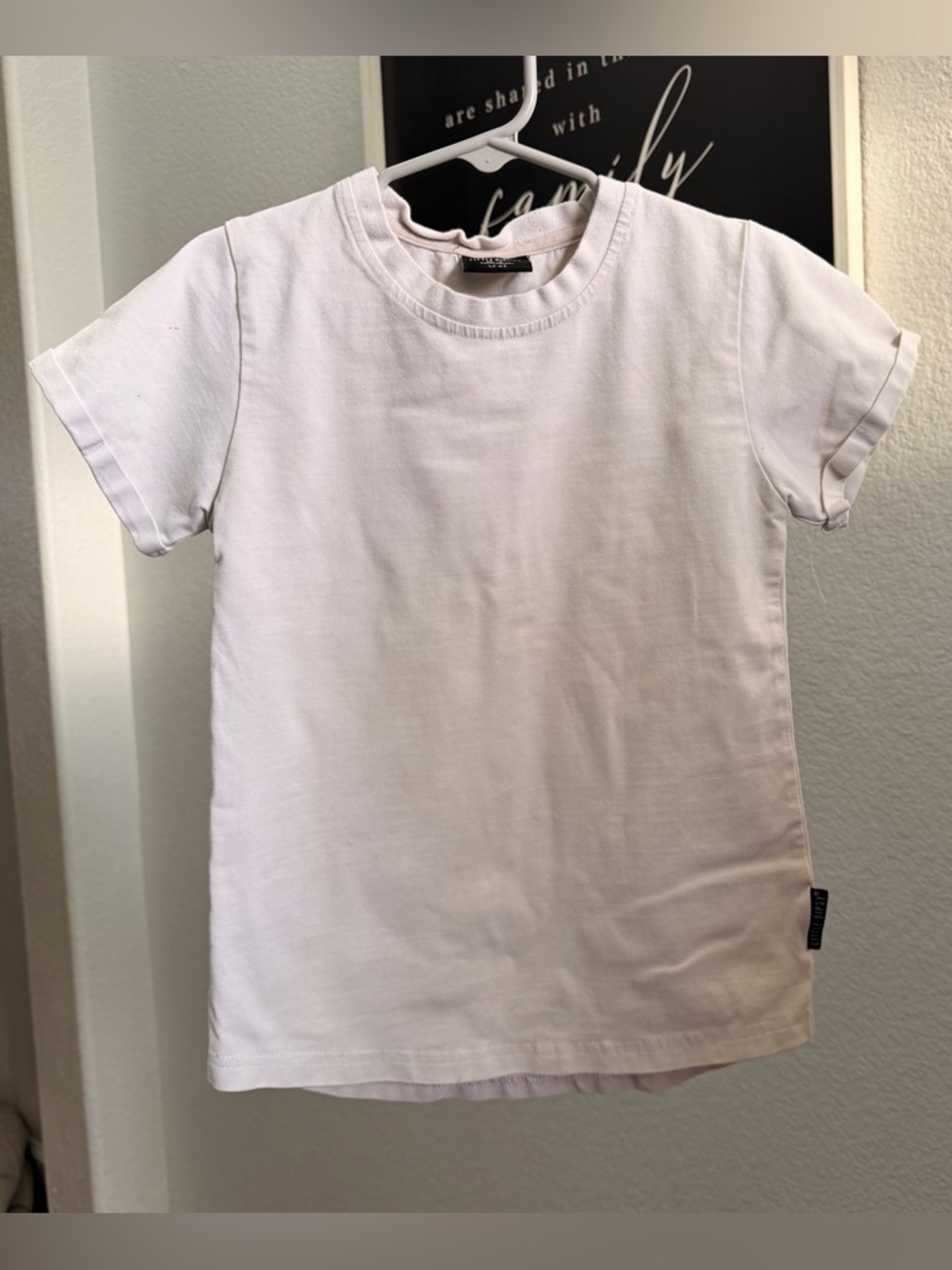Little Bipsy White Short Sleeve Kids Tee